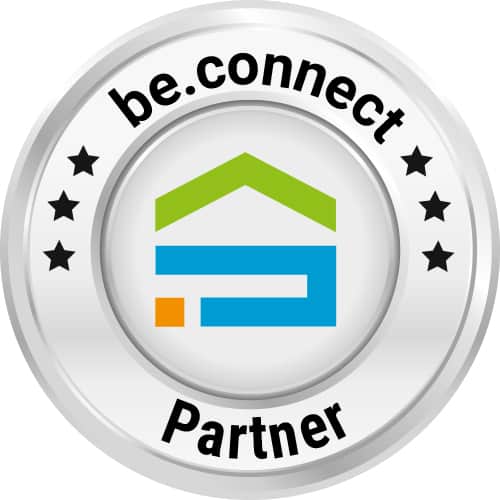 be.connect Partner bei GERBER Spanndecken und Elektrotechnik GmbH in Würzburg